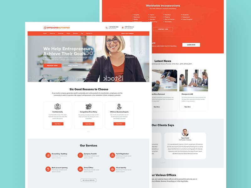 Corporate Website